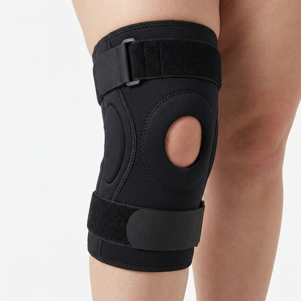 Anti-Slip Knee Brace. Built for Bigger Legs with TwinStrap™